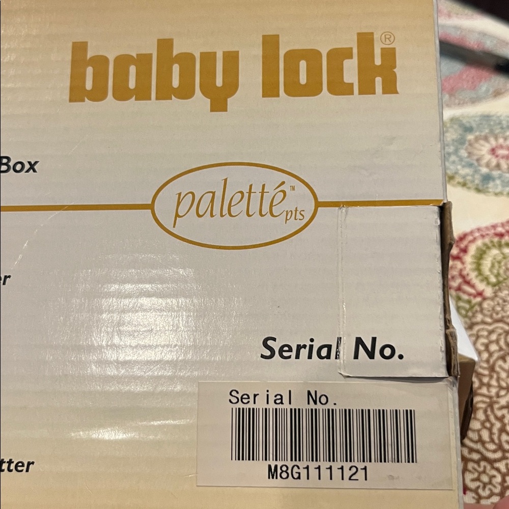NIB Baby Lock PES Transfer System Version 1.0 Model ESC-E1 - Picture 4 of 6